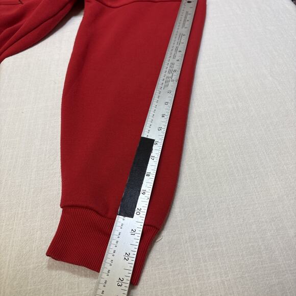 Reason Red Graphic Embroidery Hoodie Roses Be Real Not Perfect Unisex M - Picture 14 of 15